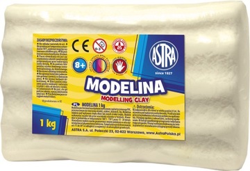 Modelina cukrowa 1 kg waniliowa