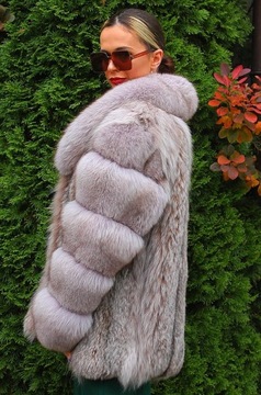МЕХ ЛИСЫ- КУРТКА-ЛИСА-FOX-FOX- S/M