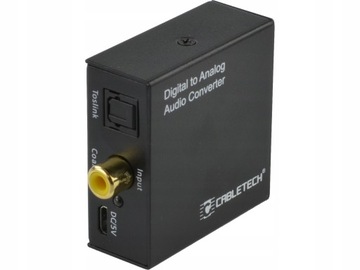 Оптический преобразователь TOSLINK COAX / 2xRCA CINCH JACK