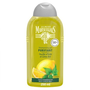 LE PETIT MARSEILLAIS SZAMPON DO WŁOSÓW PRZETŁUSZCZAJĄCYCH CYTRYNOWY 250 ml