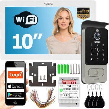Wideodomofon CYFROWY 5TECH TWIN Wi-Fi Virgo 10
