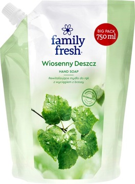 3 сменных набора мыла для рук FAMILY FRESH объемом 750 мл