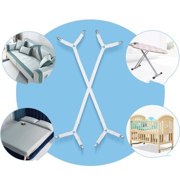 СОЕДИНИТЕЛИ ЛИСТОВ ЭЛАСТИЧНАЯ РЕМЕНЬ ДЛЯ КРЕПЛЕНИЯ ЛИСТА 2 ШТ.