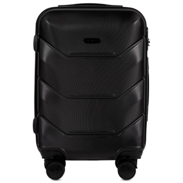 WINGS БОЛЬШОЙ СЕМЕЙНЫЙ ЧЕМОДАН 97Л ЧЕРНЫЙ АБС+ 148 ЧЕРНЫЙ ПАВЛИН