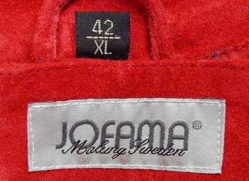JOFAMA kurtka skórzana stylowa ramoneska XL