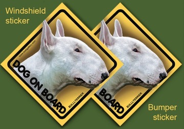 NAKLEJKA Bullterrier