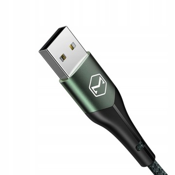 Кабель USB - USB тип C, 1 м, цвет хаки