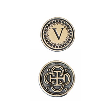 UNIWERSALNA ŚREDNIOWIECZNA SREBRNA METALOWA MONETA 1 SZT LARP RPG