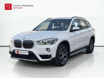 BMW X1 F48 Crossover sDrive18d 150KM 2016 BMW X1 2.0 xDrive18d 150KM Automat Salon Polska Skorzane fotele 2.0