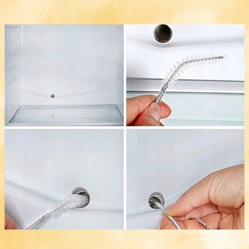 УНИВЕРСАЛЬНЫЙ СЛИВНОЙ НАБОР ДЛЯ ЧИСТКИ ХОЛОДИЛЬНИКА 5 ​​В 1, БОЛЬШОЙ ШПРИЦОВЫЙ ШЛАНГ