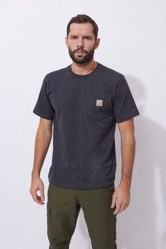 T-shirt męski okrągły dekolt Carhartt rozmiar S 103296CRH k. Carbon Heater