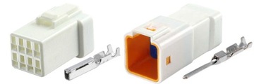 KOSTKA ZŁĄCZE HERMETYCZNE MINIATUROWE 8 PIN JWPF
