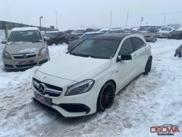 Mercedes Klasa A W176 Hatchback 5d Facelifting AMG 45 AMG 381KM 2016 Mercedes-Benz Klasa A A45 Race pak.performance salon PL 1 wl. Ful serwis, zdjęcie 5