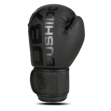 BUSHIDO RĘKAWICE BOKSERSKIE TRENINGOWE SPARINGOWE ACTIVE CLIMA 16 OZ CZARNE