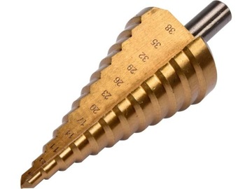 Wiertło Stopniowe Stożkowe TYTANOWE 6-38mm YATO