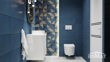 3D дизайн ванной комнаты + расчет стоимости + технический чертеж