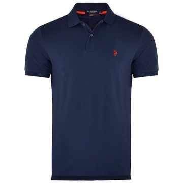 Koszulka Polo U.S. Polo Assn. Męska Granatowa