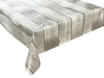 Cerata Obrus Ceratowy Deski Jasny Brąz Beż 180x140 cm