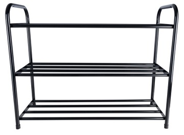 МЕТАЛЛИЧЕСКАЯ ПОДСТАВКА ДЛЯ ОБУВИ, 3 УРОВНЯ, СТАЛЬ