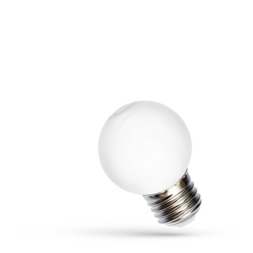 Żarówka LED E27 1W RGB kolorowa do GIRLAND 20lm