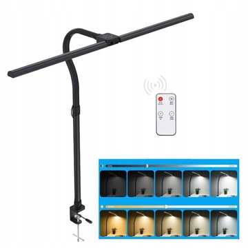 LAMPKA NA MONITOR DO KOMPUTERA NOCNA REGULOWANA LAMPA BIURKOWA