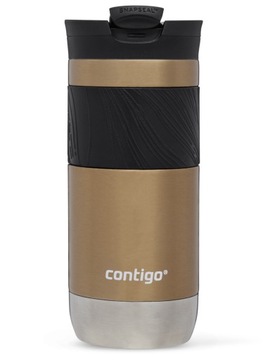 Contigo Byron 2.0 gumowany kubek termiczny na kawę 470 ml - Chardonnay