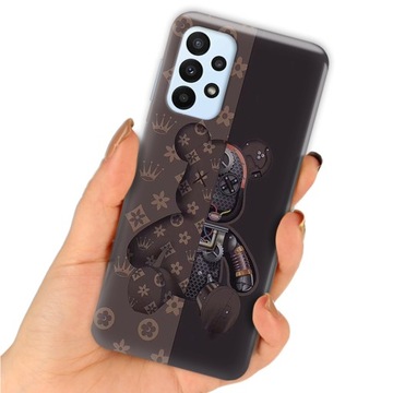Etui do SAMSUNG A23 5G Case Misie Bearbrick Wzory