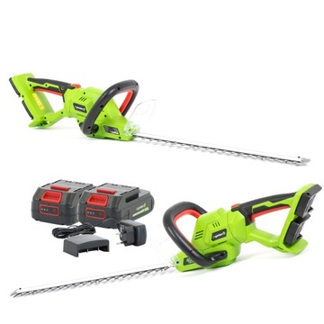 4GARDEN NOŻYCE DO ŻYWOPŁOTU OGRODOWE 2x20V 52cm +2