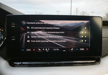 Skoda Octavia IV Liftback 1.5 TSI EVO 150KM 2023 Skoda Octavia Style Pakiety, FV 23, ACC, Podgrzewana szyba, Ambiente, Kes, zdjęcie 26