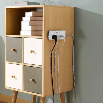 10x КАБЕЛЬНЫЙ ОРГАНИЗАТОР ЗАЖИМ-ДЕРЖАТЕЛЬ САМОКЛЕЯЩИЙСЯ КРЮЧОК