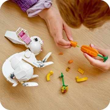 LEGO Creator 3 w 1 31133 Biały królik