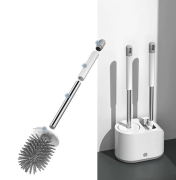 СИЛИКОНОВАЯ ЩЕТКА 2в1 ДЛЯ ТУАЛЕТА