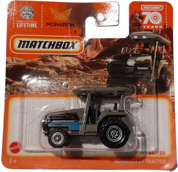 Matchbox MONARCH EV TRACTOR na prezent dla kolekcjonera HLC52