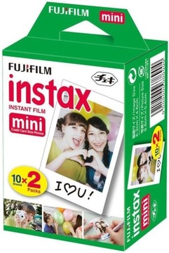 PODWÓJNY Wkład 20 zdjęć do INSTAX MINI 11 12 90