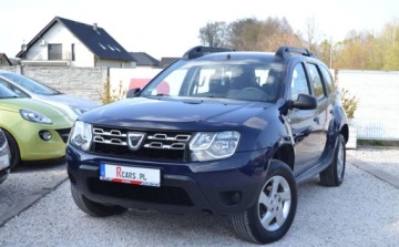 Dacia Duster I SUV Facelifting 1.6 16V 105KM 2014 Dacia Duster 1.6 - bezwypadkowa - Niski przebieg - Oplacona - KLIMATYZACJA, zdjęcie 1