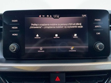 Skoda Kamiq Crossover 1.0 TSI 110KM 2021 Skoda Kamiq TSI 110KM Style Appconet Full LED Kamera Cofania DSG, zdjęcie 21