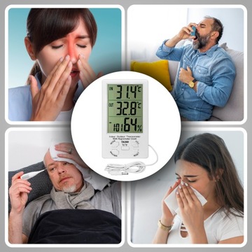 Поморочная станция погоды термометр HIGROMET ЖКД