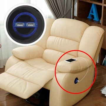 Elektryczny fotel rozkładany krzesło Sofa wymiana