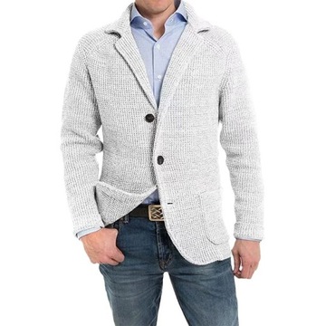 2023 British Style Mens Clothing Knit Cardigan Aut