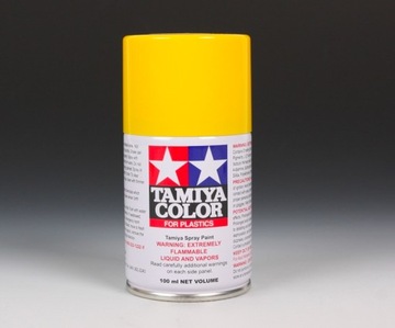 MODELARSKA FARBA W SPRAYU ŻÓŁTA TAMIYA 100ml TS-47 CHROME YELLOW (GLOSS)
