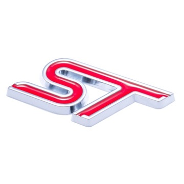 ЭМБЛЕМА FORD ST МЕТАЛЛИЧЕСКИЙ ЗНАК НАКЛЕЙКА С ЛОГОТИПОМ