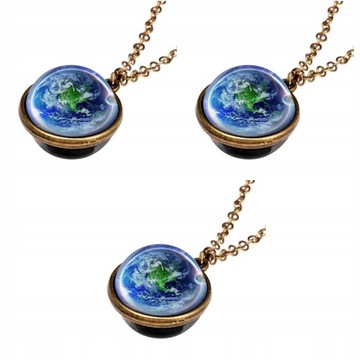 Женское ожерелье-цепочка с подвеской Woman Earth