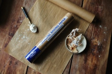 Бумага для выпечки 50м/38см коричневая силиконизированная