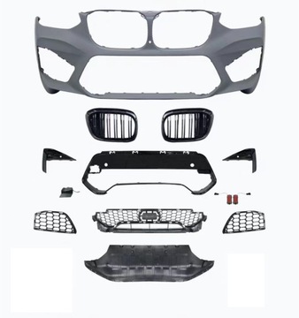 ZDERZAK PRZEDNI Kompletny BMW X3 x3M G01 X4 x4M G02 F98 F97 M pakiet