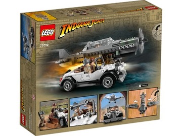 LEGO Indiana Jones 77012 Pościg myśliwcem + 2 x brelok LEGO - GRATIS
