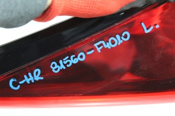 SVĚTLO LEVÝ ZADNÍ TOYOTA CHR C-HR 81560-F4010