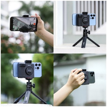 Uchwyt Grip do Telefon na statyw + Pilot Bluetooth