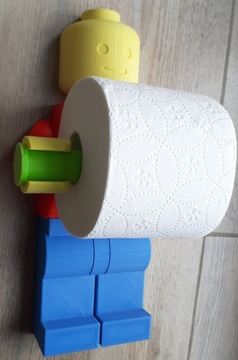 Uchwyt na papier toaletowy LEGO MAN ŁazienkaCP