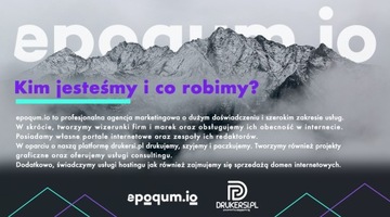 Projekt graficzny Facebook, Instagram social media