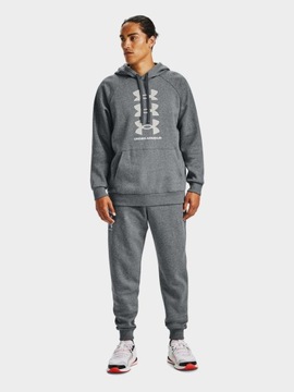 BLUZA MĘSKA UNDER ARMOUR Z KAPTUREM BAWEŁNA SPORTOWA DRESOWA 1357094